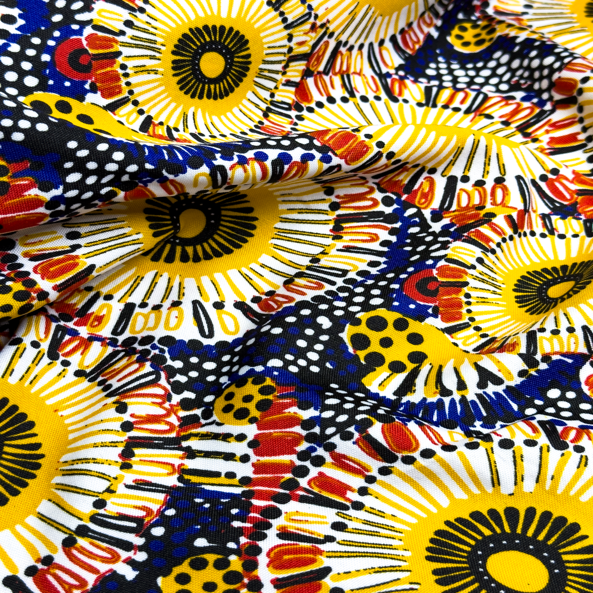 Tecido Oxford Africano Ubuntu Solar