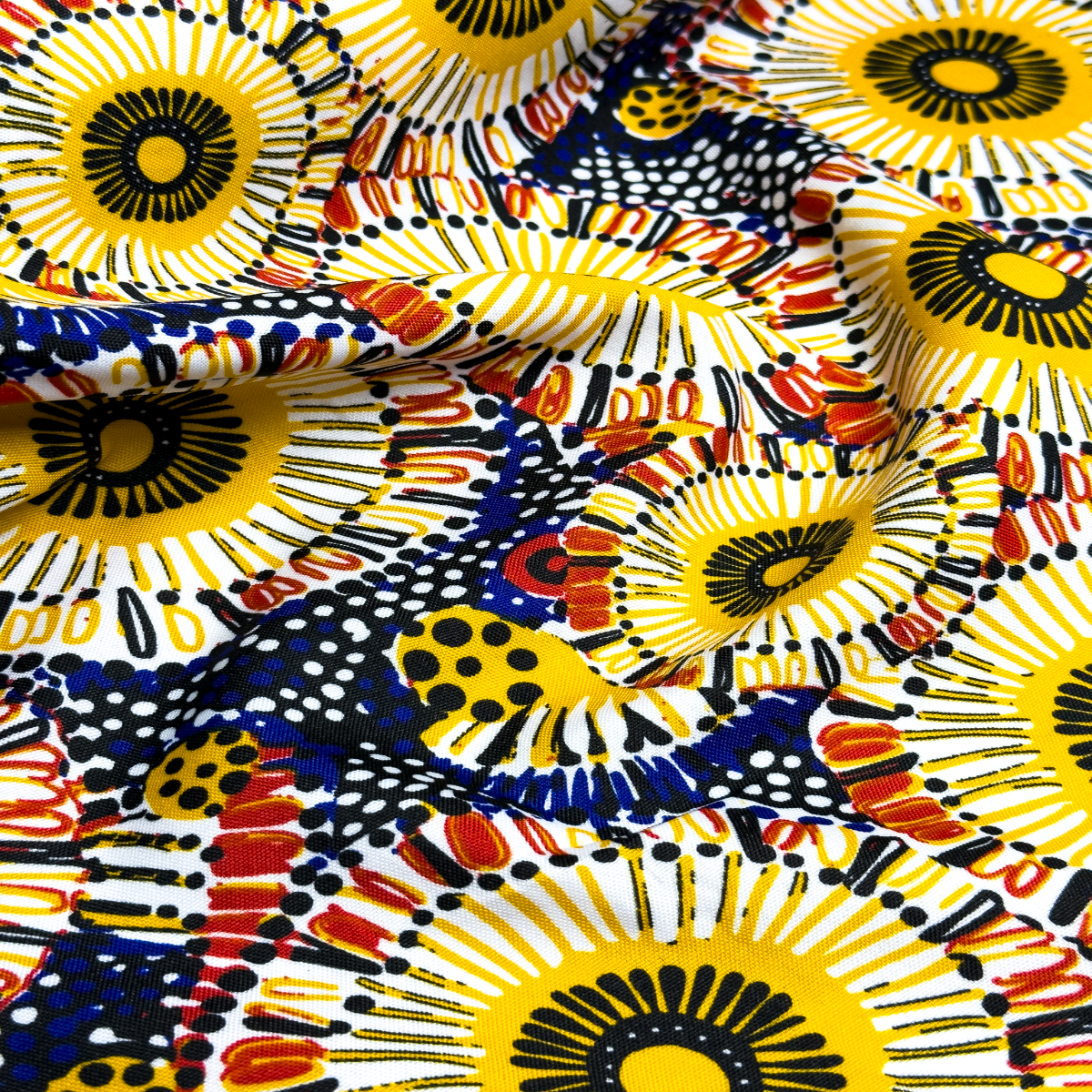 Tecido Oxford Africano Ubuntu Solar