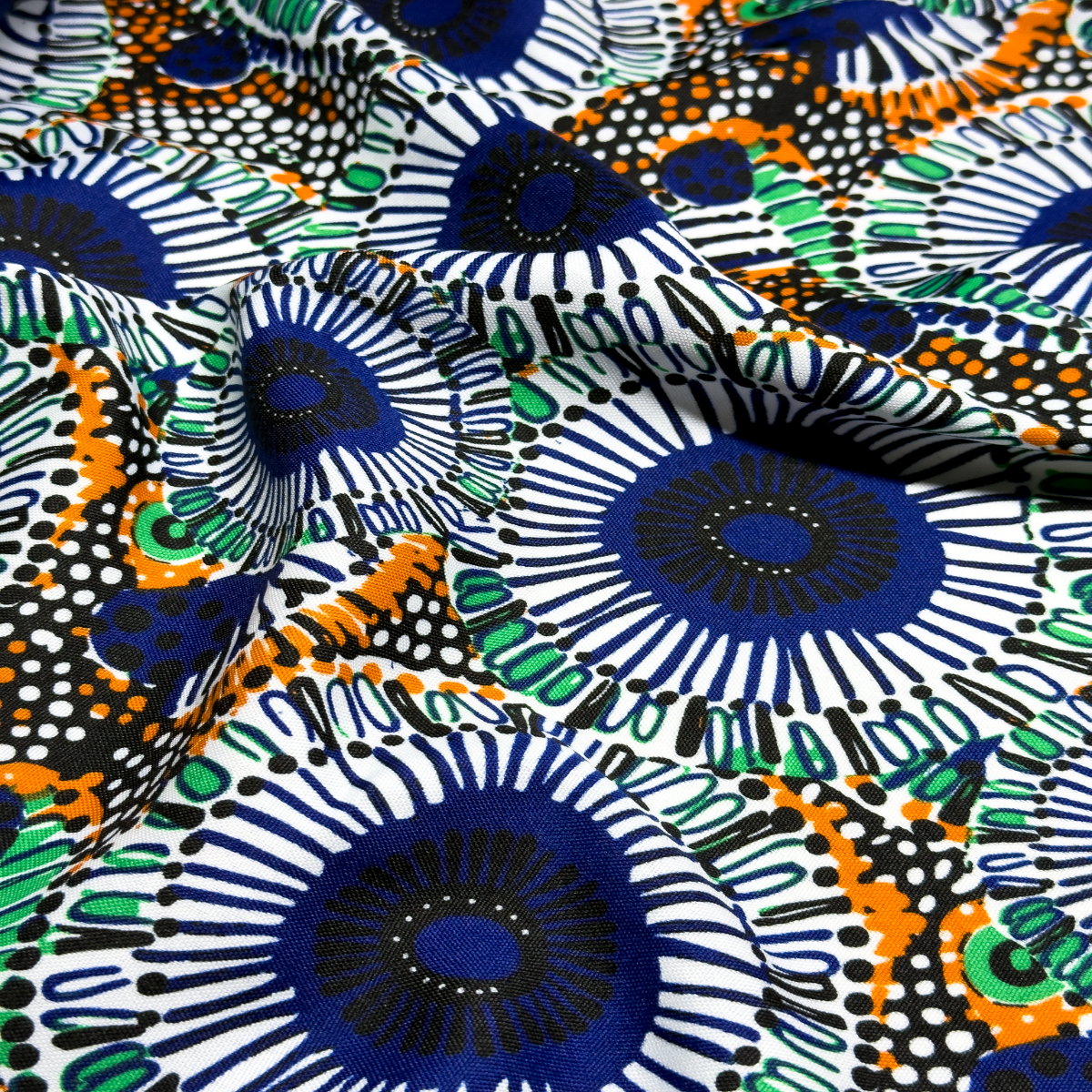 Tecido Oxford Africano Ubuntu Solar
