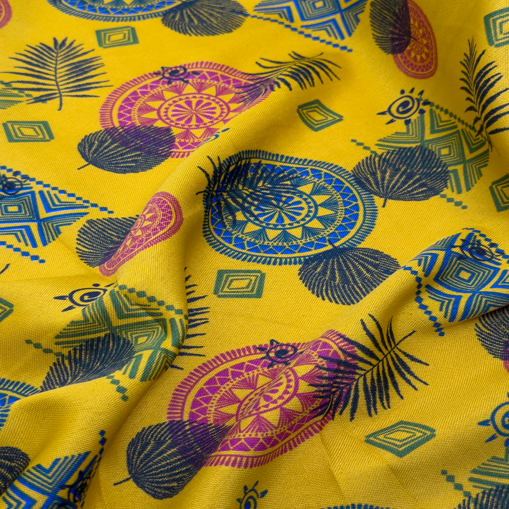 Tecido Oxford Africano Sol de Dakar