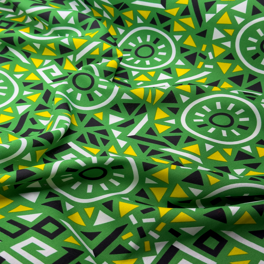 Tecido Oxford Africano Mosaico Gana