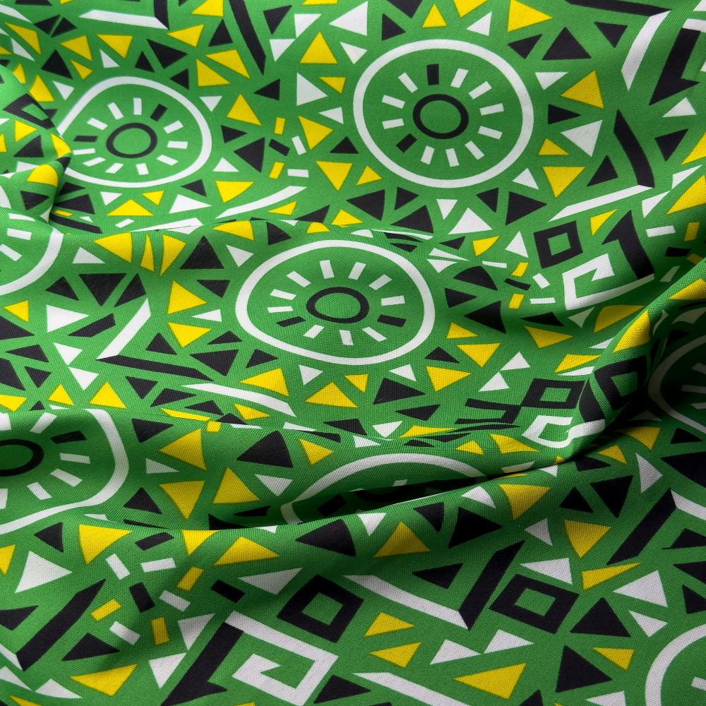 Tecido Oxford Africano Mosaico Gana