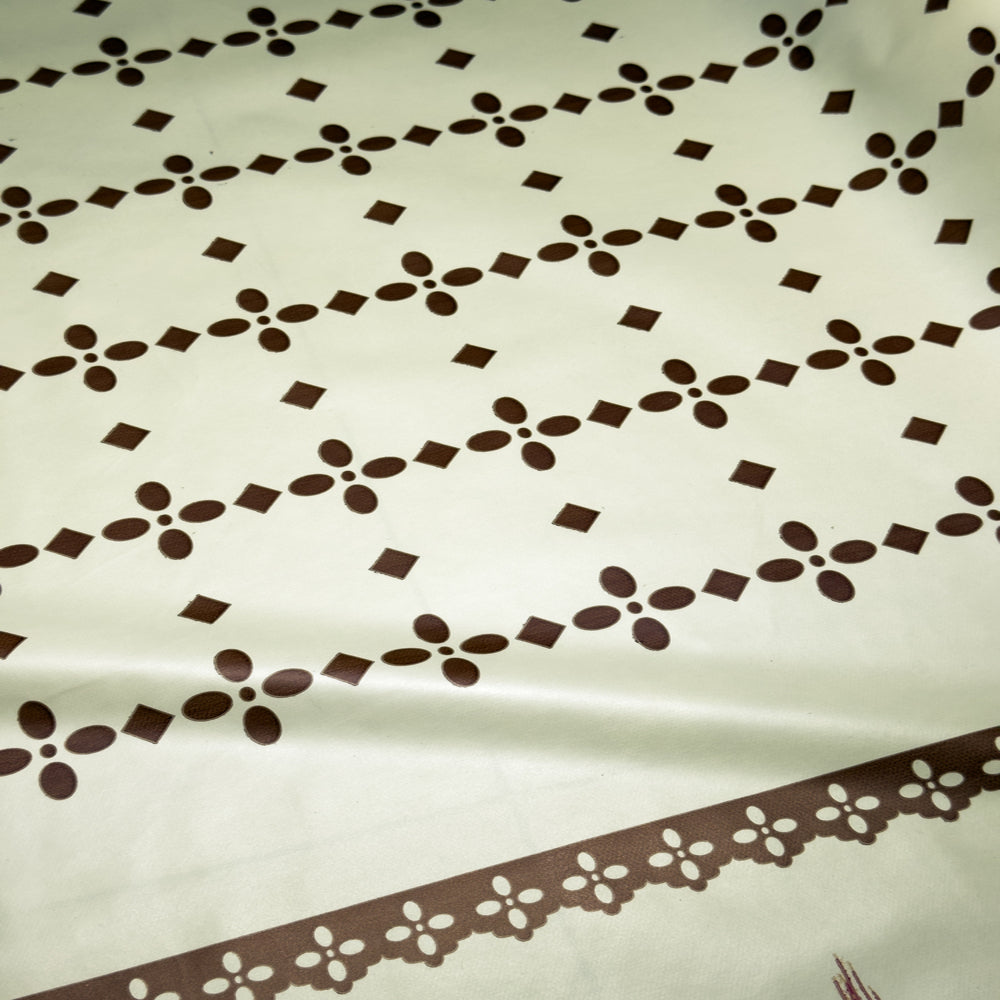 Tecido Toalha Térmica Estampada Café Colonial