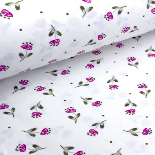 Malha Suede Whispering Petals