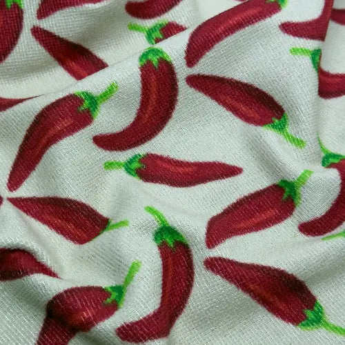 Tecido Atoalhado Chili Splash