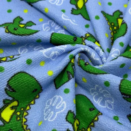 Tecido Atoalhado Dino Adventure