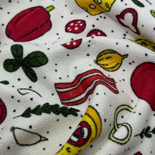 Tecido Atoalhado Italian Flavors