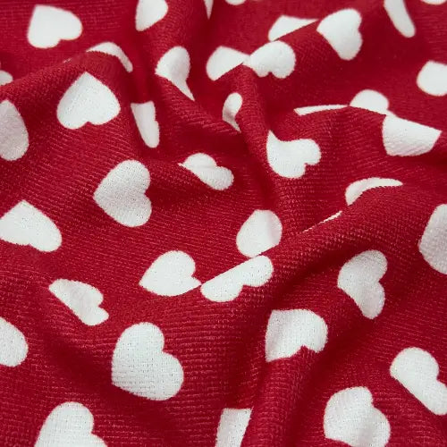 Tecido Atoalhado Sweet Hearts