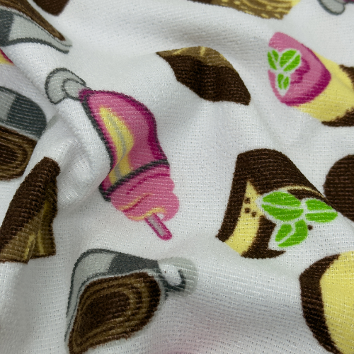 Tecido Atoalhado Sweet Treats