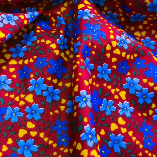 Tecido Chita Corações Entrelaçados