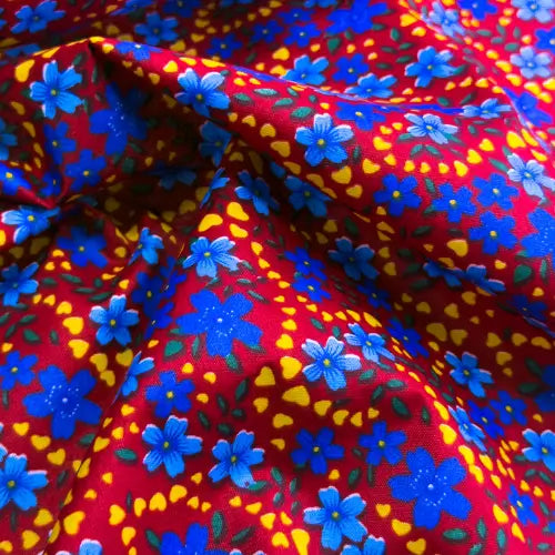 Tecido Chita Corações Entrelaçados