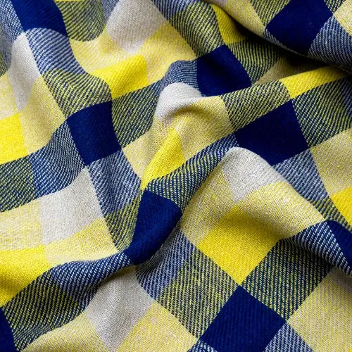 Tecido Flanelado Xadrez Tradicional