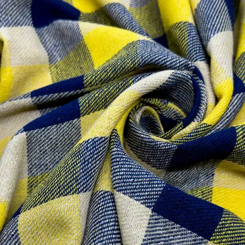 Tecido Flanelado Xadrez Tradicional