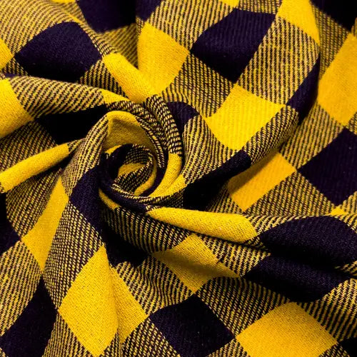 Tecido Flanelado Xadrez Tradicional