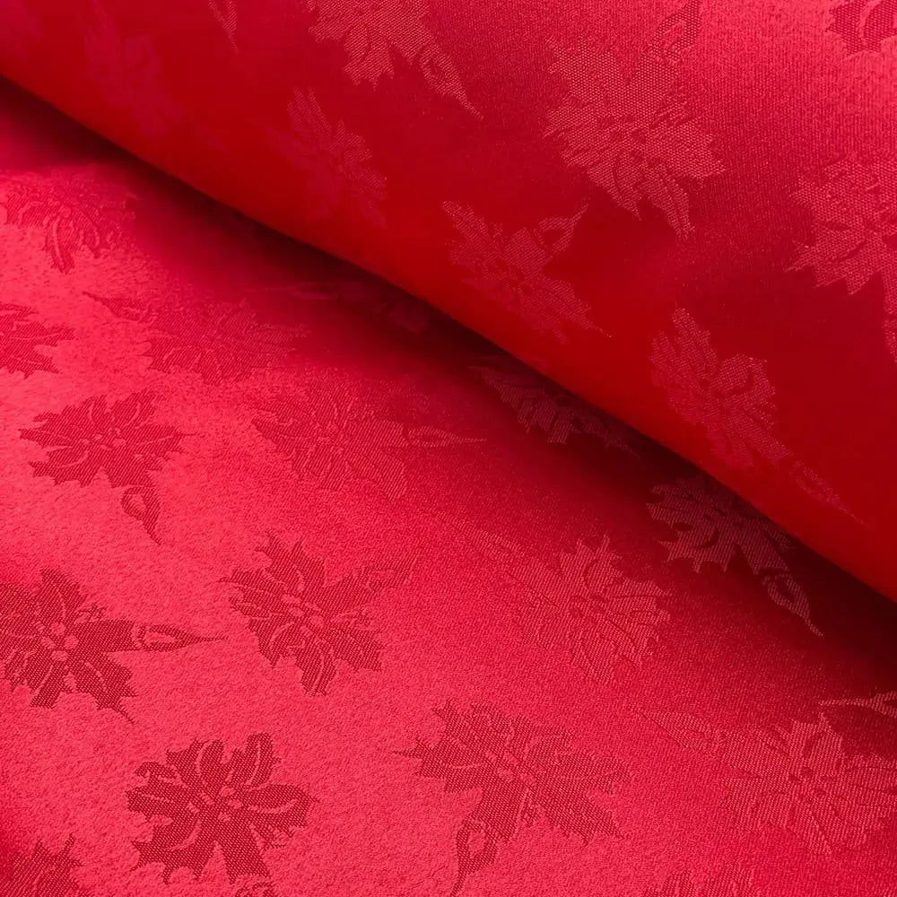 Tecido Jacquard Adamascado Vela de Natal