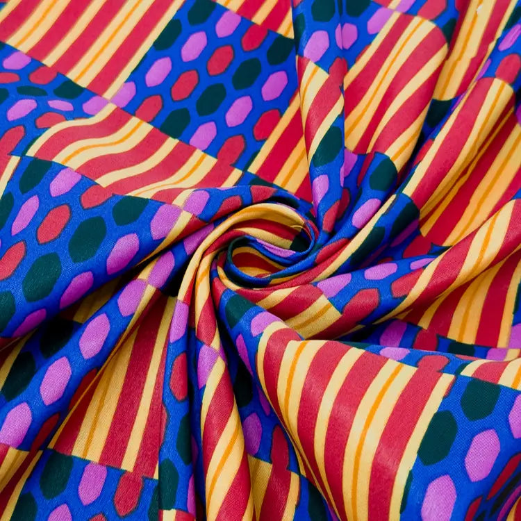 Tecido Microfibra Africana Tribal Color