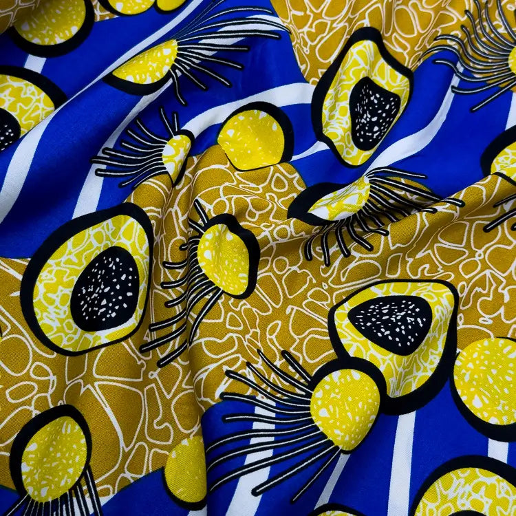 Tecido Microfibra Africana Luz & Movimento