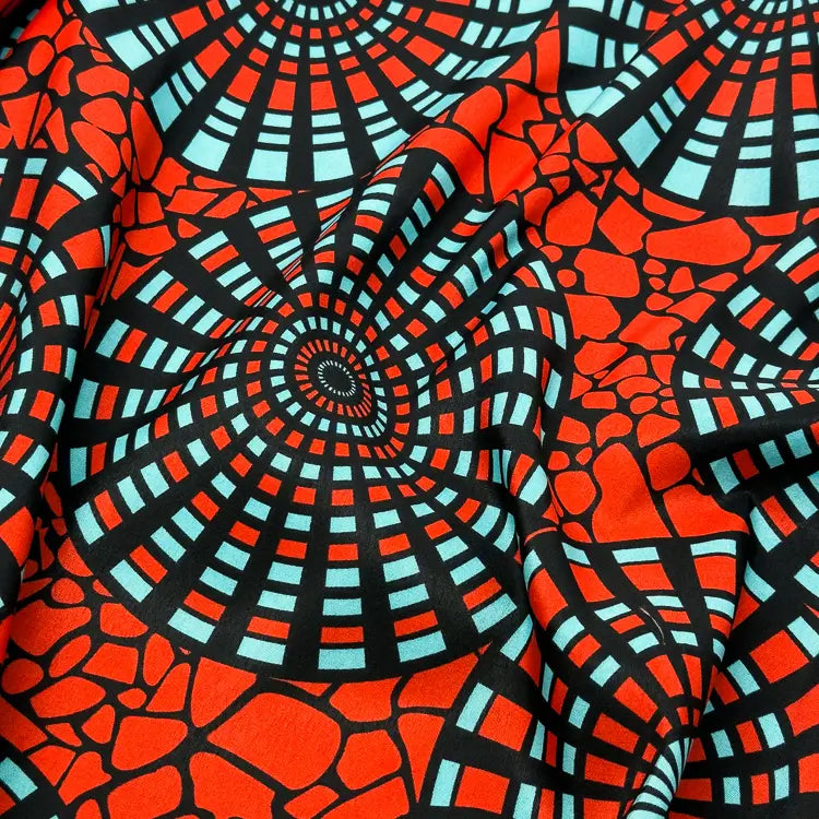 Tecido Microfibra Africana Mandala Urbana