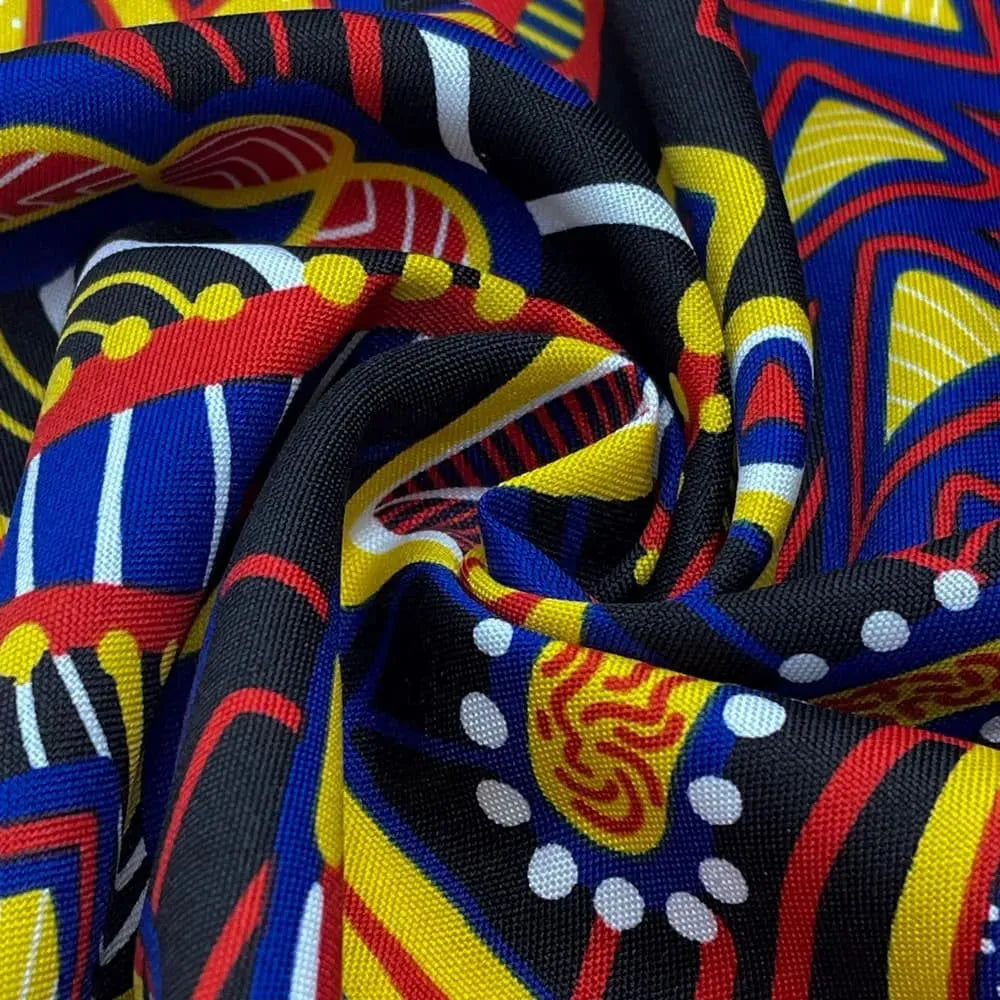 Tecido Oxford Africano Kente