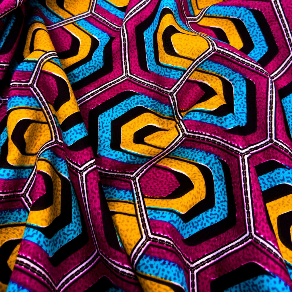 Tecido Oxford Africano Zanzibar