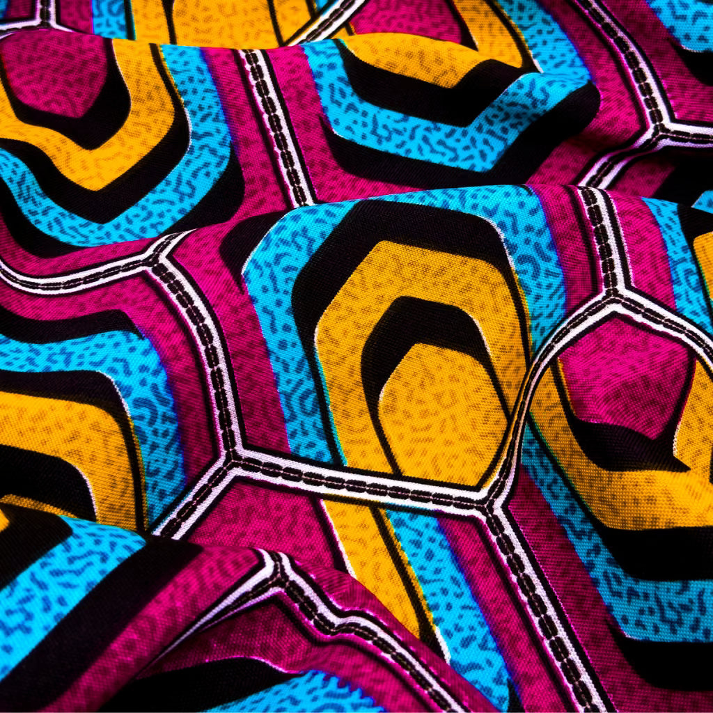 Tecido Oxford Africano Zanzibar