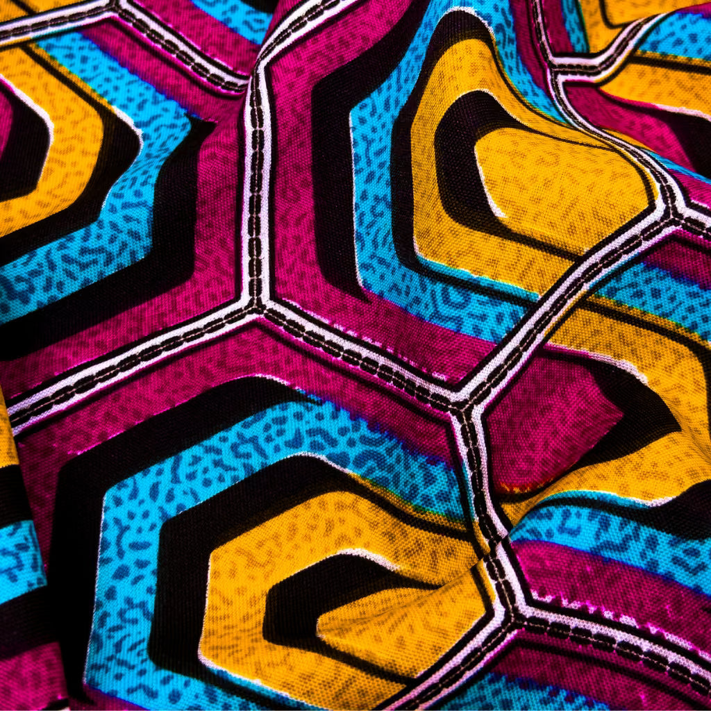 Tecido Oxford Africano Zanzibar