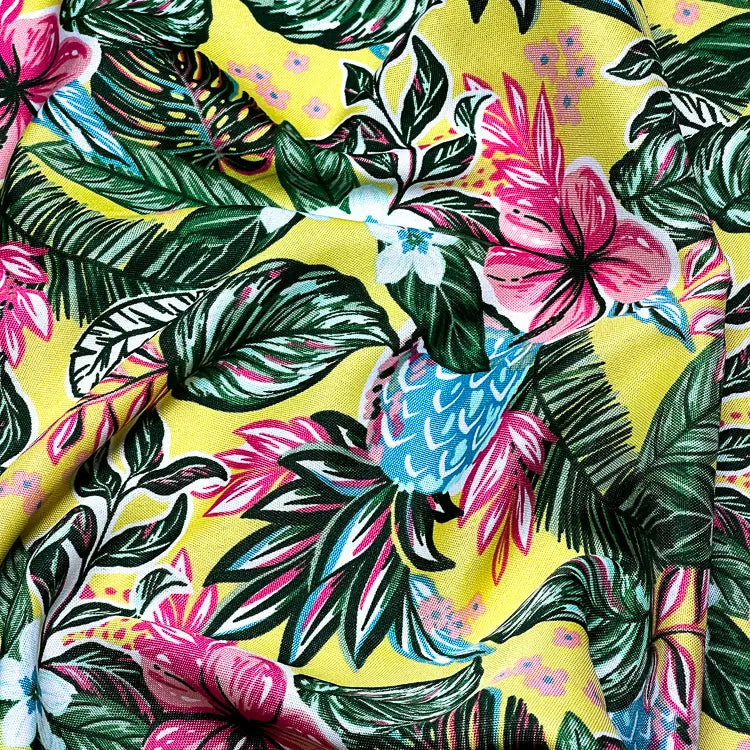 Tecido Oxford Jardim Havaiano