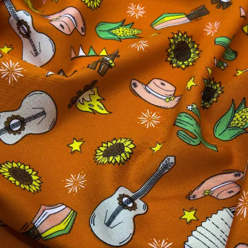 Tecido Oxford Bonfire Joy