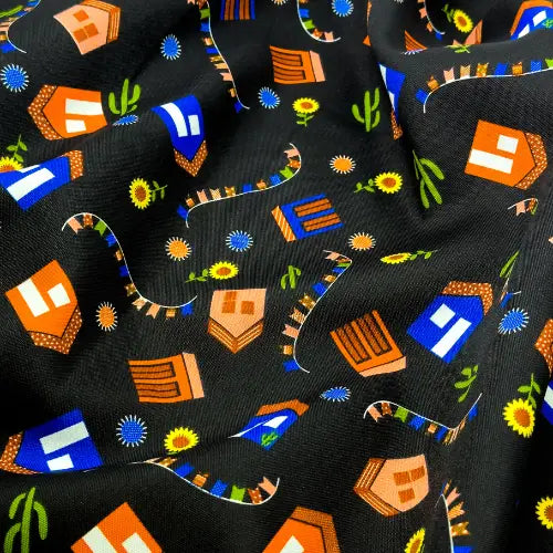 Tecido Oxford Midnight Arraial