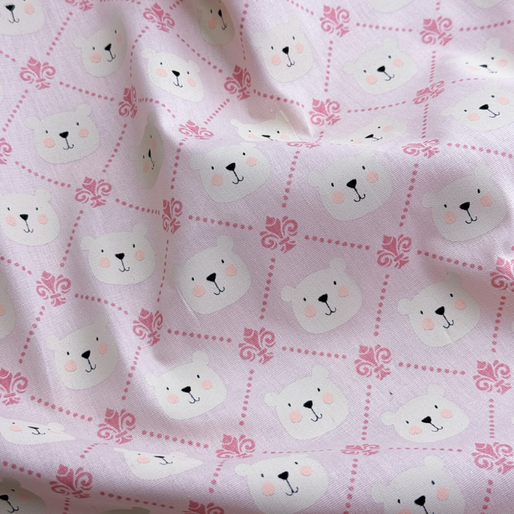 Tecido Tricoline Baby Teddy