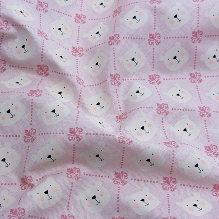 Tecido Tricoline Baby Teddy