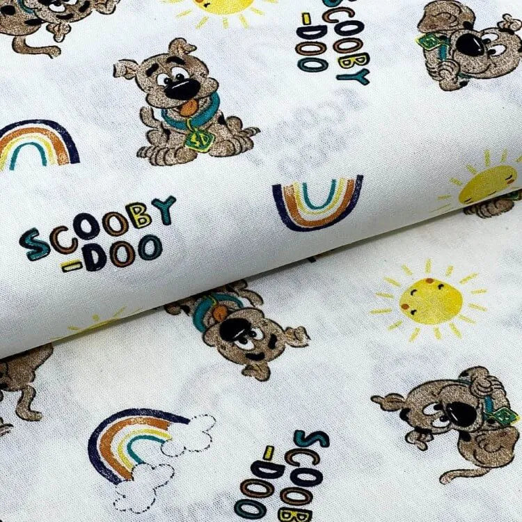 Tecido Tricoline Scooby-Doo Warner Bros®