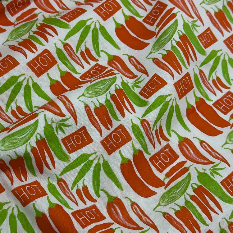 Tecido Tricoline Pimenta Malagueta
